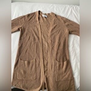 Old Navy Women's Brown Open-Front Cardigan